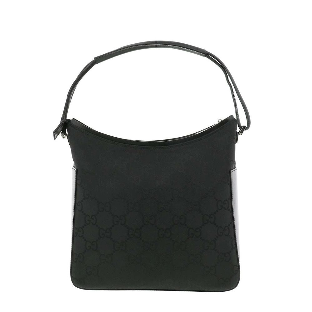 GUCCI GG Canvas Handbag Black